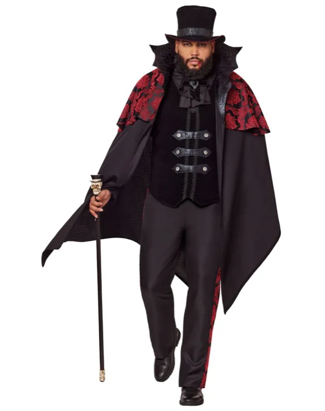 Adult Victorian Vampire Plus Size Costume