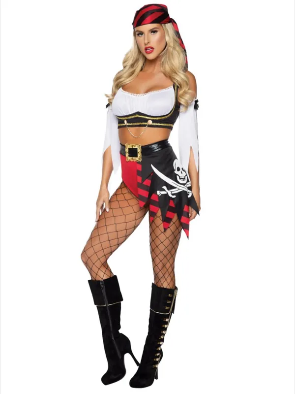Wicked Pirate Costume Set